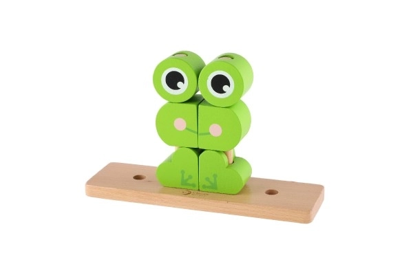 Houten puzzel - Kikker