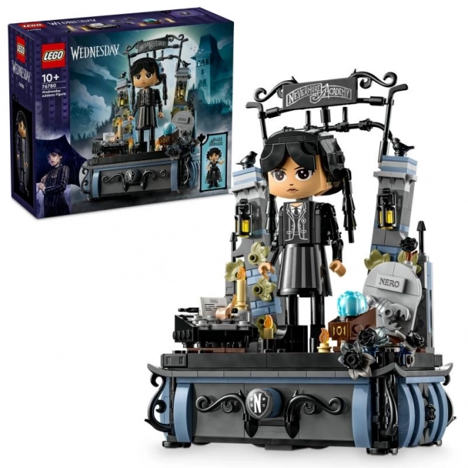 LEGO Wednesday Addams figuur