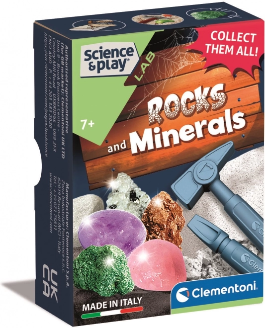 CLEMENTONI Science&Play Geologische Mini Set: Stenen en Mineralen