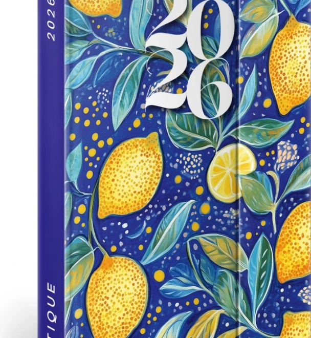 Wekelijkse magnetische agenda Citroenen 2026
