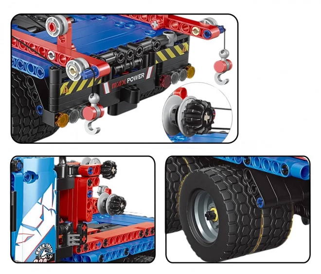 Mould King 15020 - Techniek bouwset takelwagen R/C 1064 onderdelen