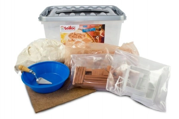 Constructieset Teifoc Startset in plastic box - 100 onderdelen