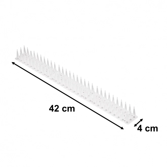 Plastic duivenpinnen wit
