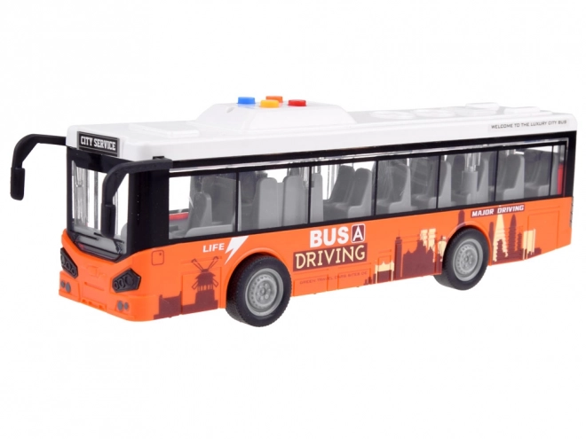Grote bus met geluiden en lichten