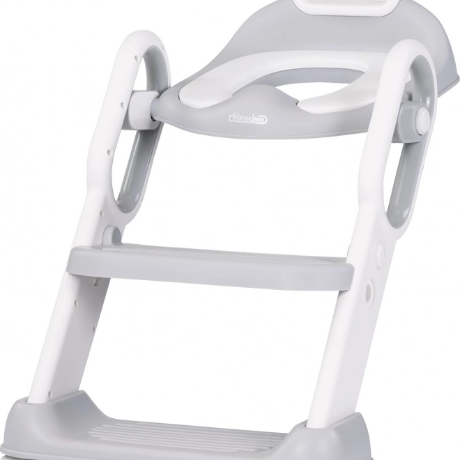 Toiletbril met ladder Flippy Grijs