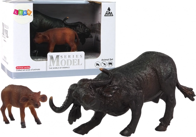 Figuren buffel en kalf – Afrikaanse dieren voor de dierentuin