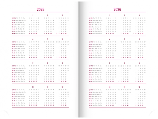 Notique dagelijkse agenda Cambio zwart 2025