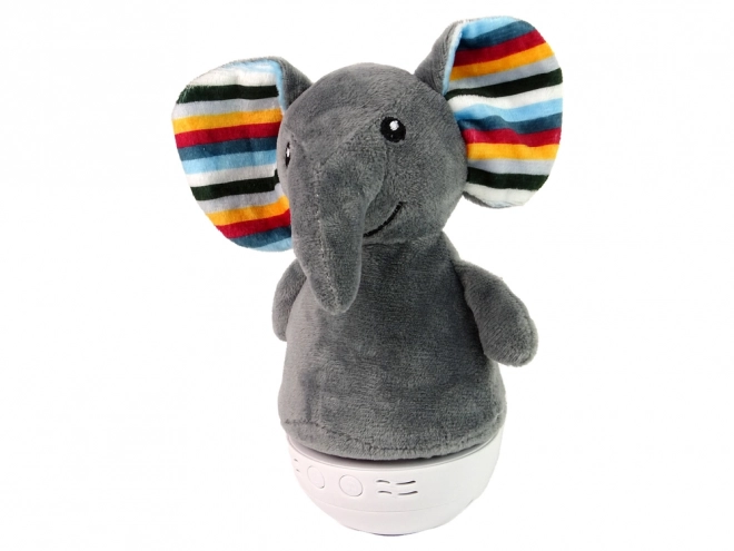 Muzikale lamp in de vorm van een olifant
