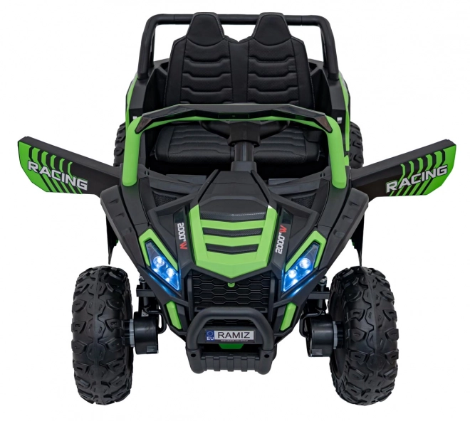 Elektrische kinderauto Buggy UTV 2000M Racing Groen