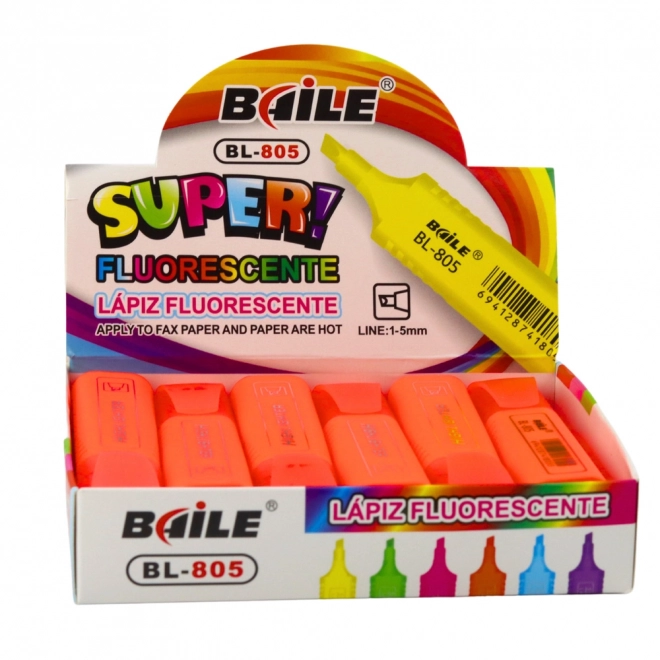 Neon oranje markeerstift