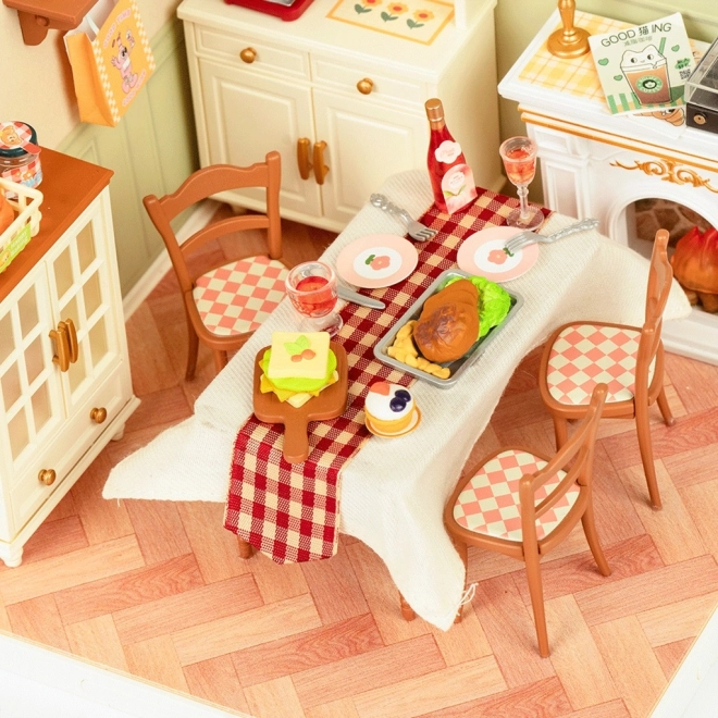 Miniatuurhuisje - Gezellige Eetkamer