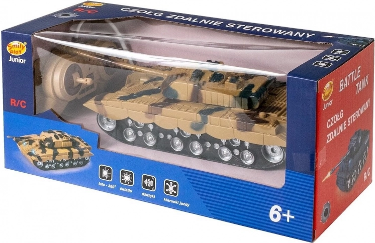 rc tank met oplader – camouflage