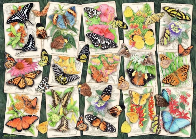 Puzzel RAVENSBURGER Tropische vlinders 1000 stukjes
