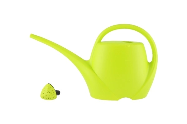 Gieter 2,5l kunststof groen 42x25cm