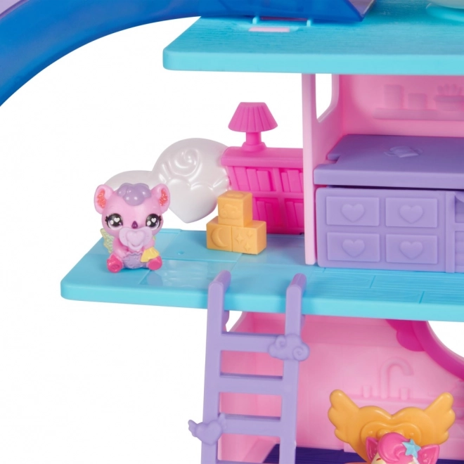 Hatchimals speelset Regenboogwereld broeden in water