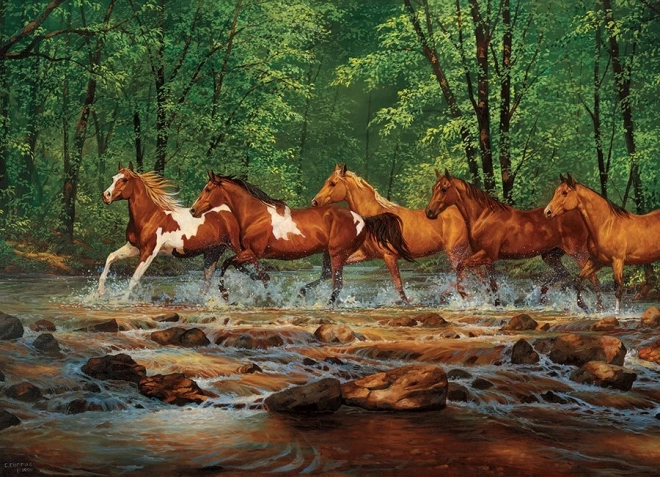 Puzzel Klus in Spring Creek 1000 stukjes