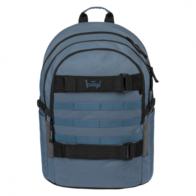 Set schooltassen Skate Dust Blue: rugzak, etui, sporttas