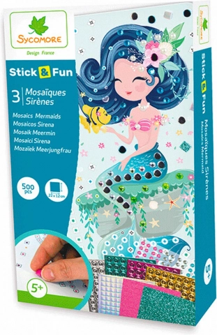 Stick & Fun - Kleine Mozaïek Zeemeerminnen