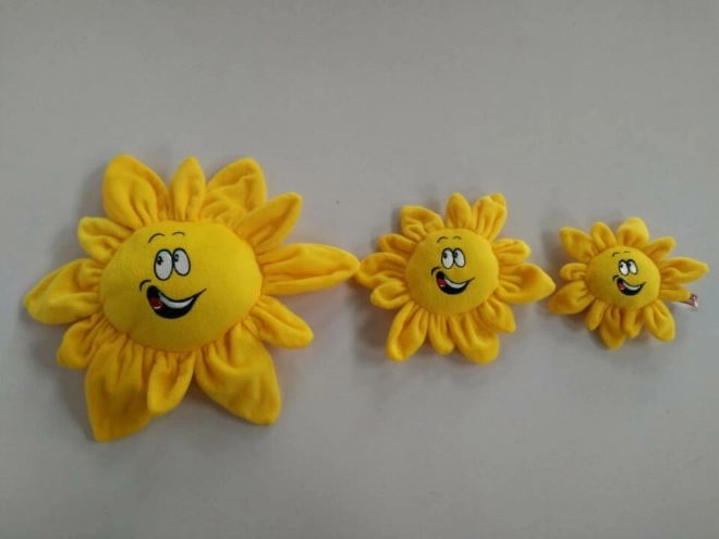 Pluchen zonnetje 15 cm