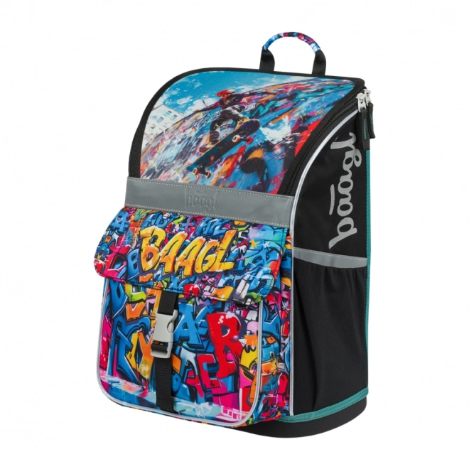 Schooltas BAAGL Zippy Skatepark