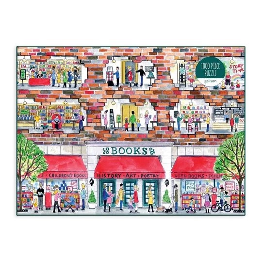 Galison Puzzel Boekwinkel 1000 Stukjes