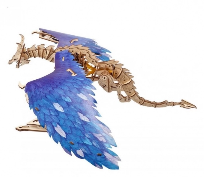 3D puzzel Vichřice Draak