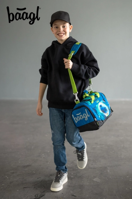BAAGL Kinder sporttas Voetbal Bal