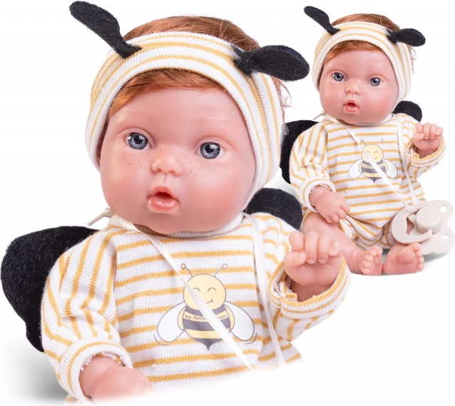 Realistische babypop Picolín Bijtje 21 cm