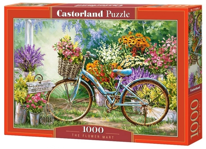 Puzzel 1000 stukken Bloemenmarkt