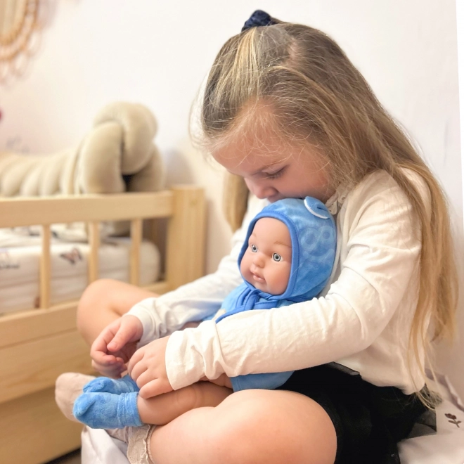Woopie koninklijke babypop in teddyberenoutfit 46 cm