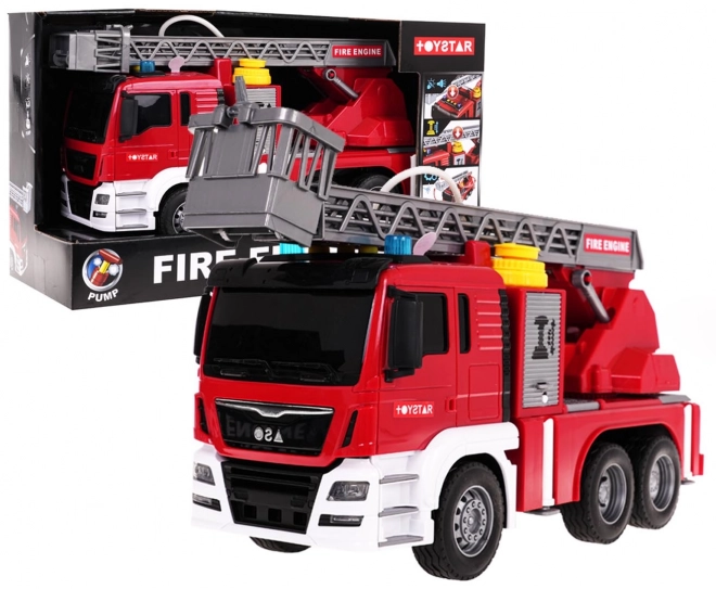 Brandweerwagen met waterfunctie