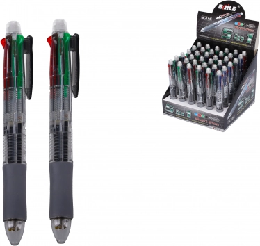 Mechanisch potlood 0,7 mm en vierkleurige pen