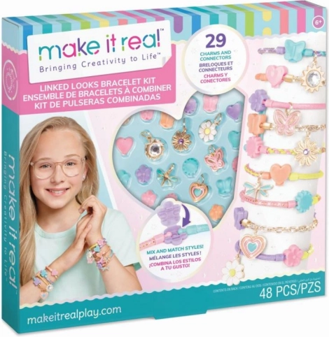 Creatieve set voor het maken van armbanden Linked Looks MAKE IT REAL