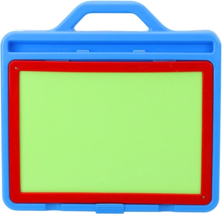 Dubbelzijdig bord met opbergruimte