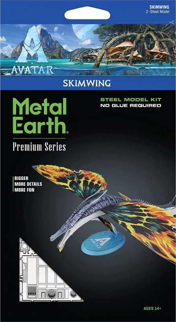 Metal Earth 3D puzzel Premium serie: skimwing van Avatar