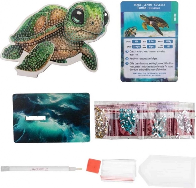 Diamant schilderen Oceaan: schildpad