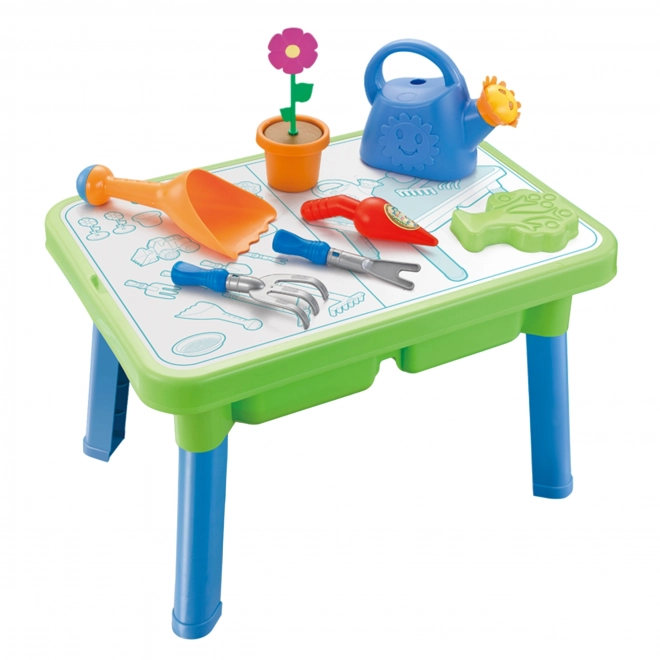 Tafel voor water en zand met accessoires van WOOPIE
