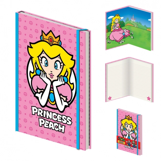 Super Mario blocnote A5 Premium Peach