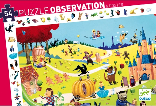 DJECO zoekpuzzel Sprookjes