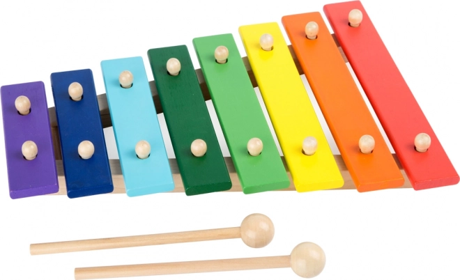 Small Foot Houten xylofoon kleurrijk 8 noten