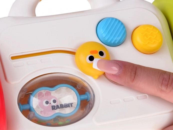 Knoppen, schuivers en rammelaar