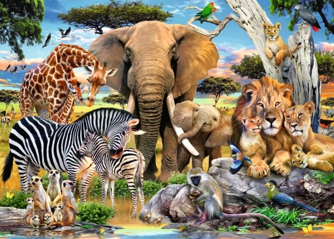 RAVENSBURGER Puzzel Moederliefde XXL 500 stukjes
