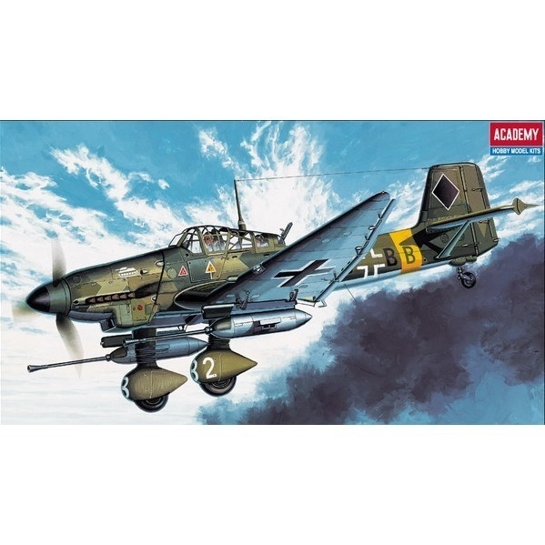 Modelvliegtuig Ju-87G Stuka van ACADEMY