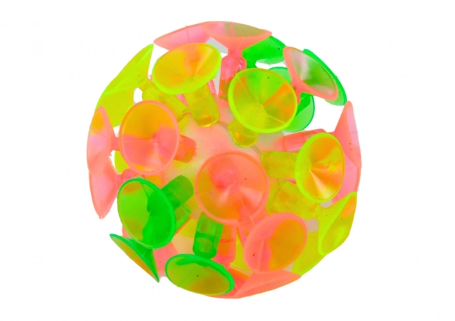 Spel met ronde ballen met zuignappen Blauw