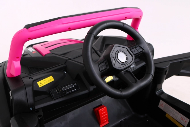 Buggy UTV 2000M raceauto met accu + MP3 geluiden lichten + afstandsbediening + langzame start