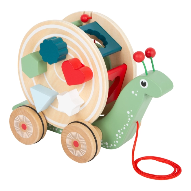 Small Foot Trekkerige motorslak met vormen