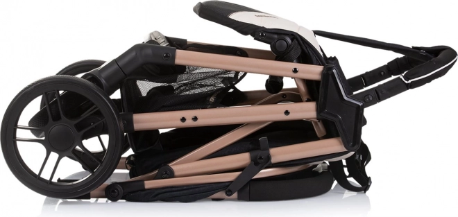 Sportieve kinderwagen Chipolino Sparkle in zwarte kleur Berry