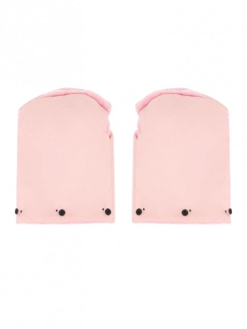 Handschoenen voor de kinderwagen MoMi roze