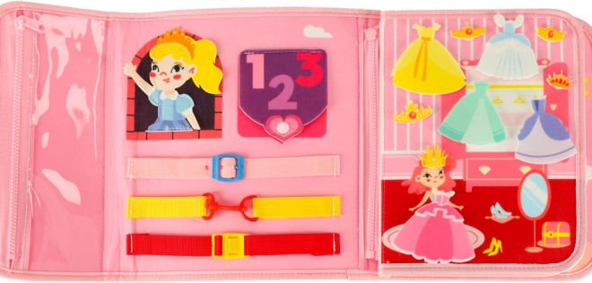 Roze Montessori sensorische rugzak