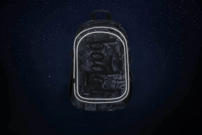 Školní set BAAGL Core Technic: rugzak, etui, gymsack